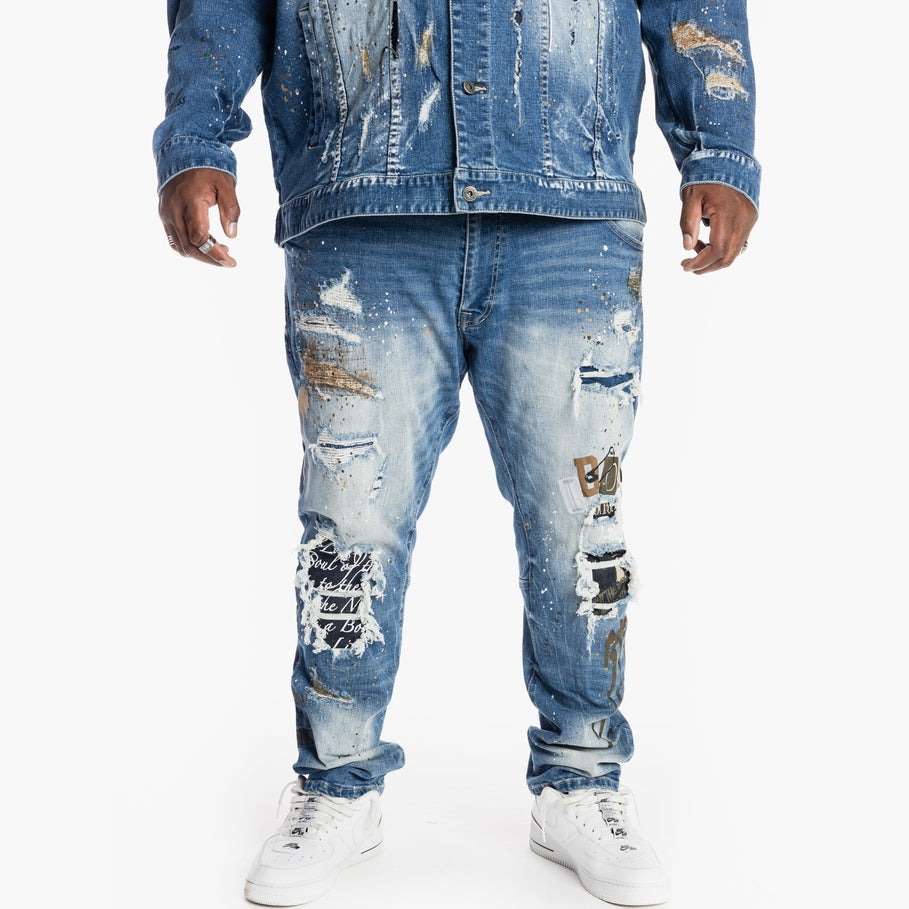 Doodle Fashion Jeans - Bristol Blue - Smoke Rise