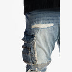 Utility Fashion Jeans Elysian Blue - Smoke Rise