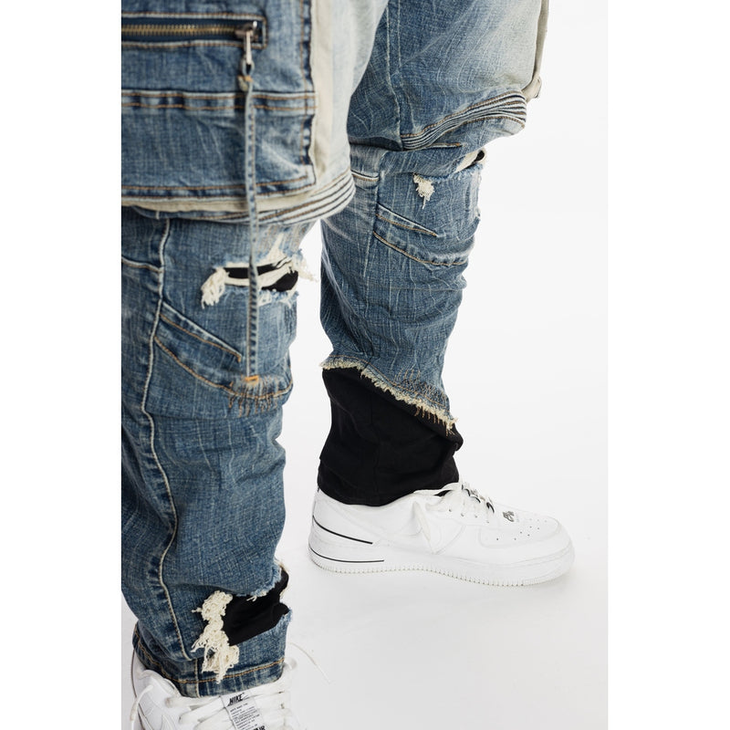 Utility Fashion Jeans Elysian Blue - Smoke Rise