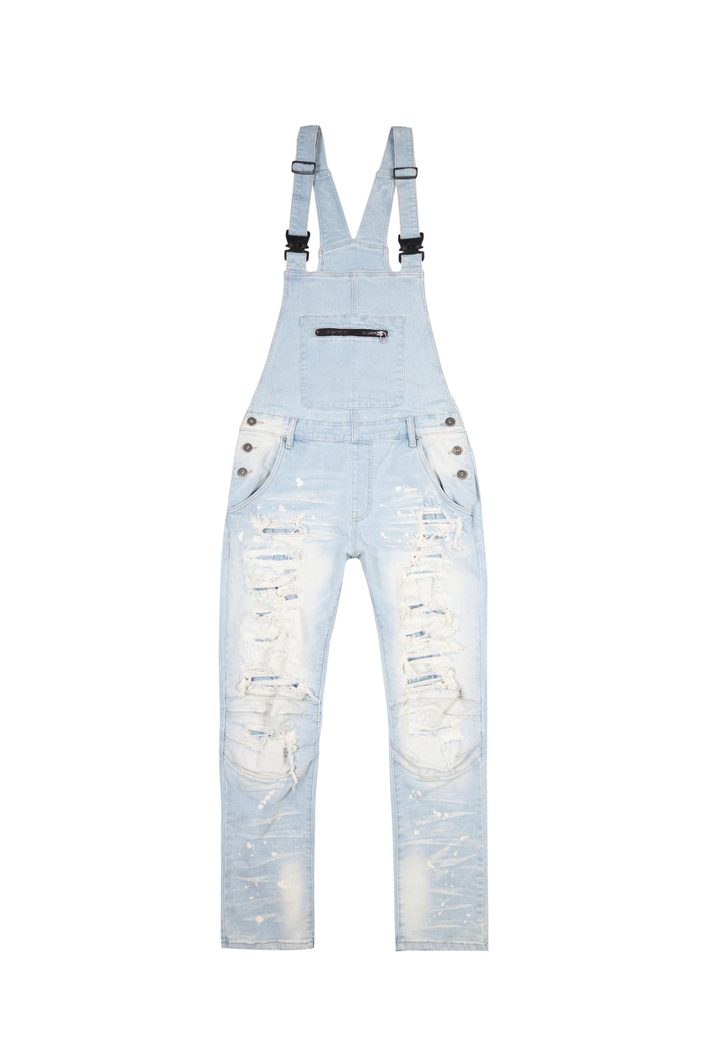 Rip & Repair Fashion Overall Speckle Blue - Smoke Rise