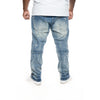 Big And Tall Mushroom  Fashion Jeans Meteor Blue - Smoke Rise