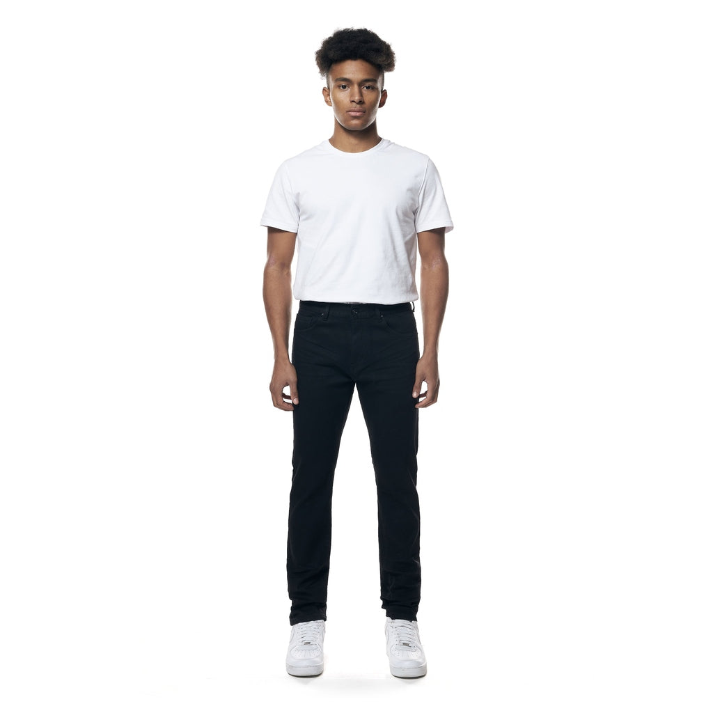 Smoke Rise Essential Slim Denim Jeans - Jet Black