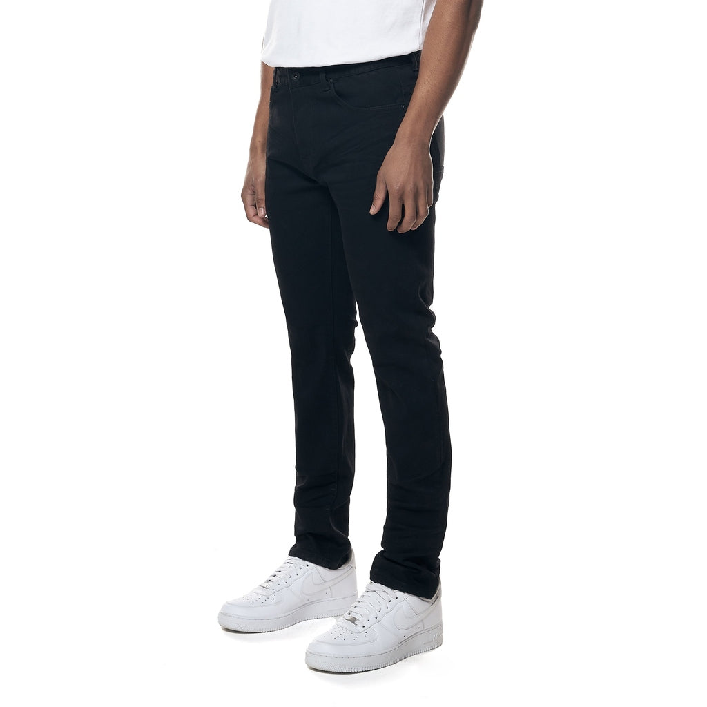 Smoke Rise Essential Slim Denim Jeans - Jet Black