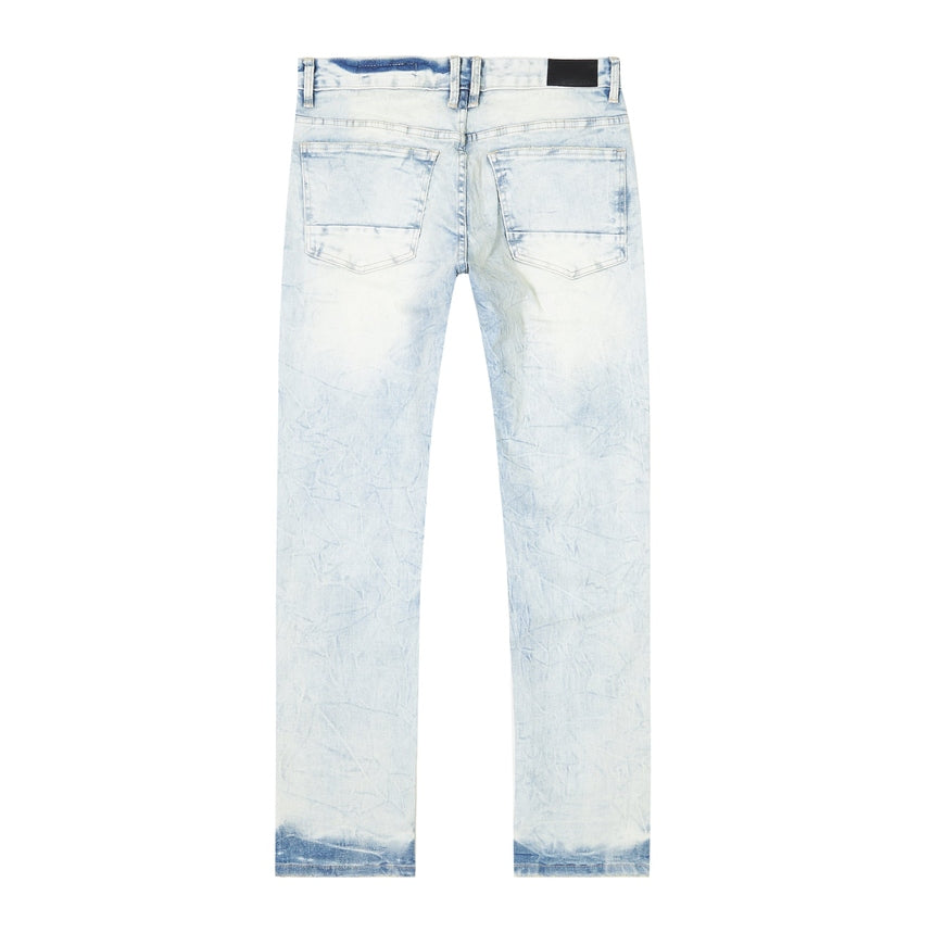 Smoke Rise Essential Slim Denim Jeans - Hull Blue