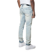 Smoke Rise Essential Slim Denim Jeans - Hull Blue