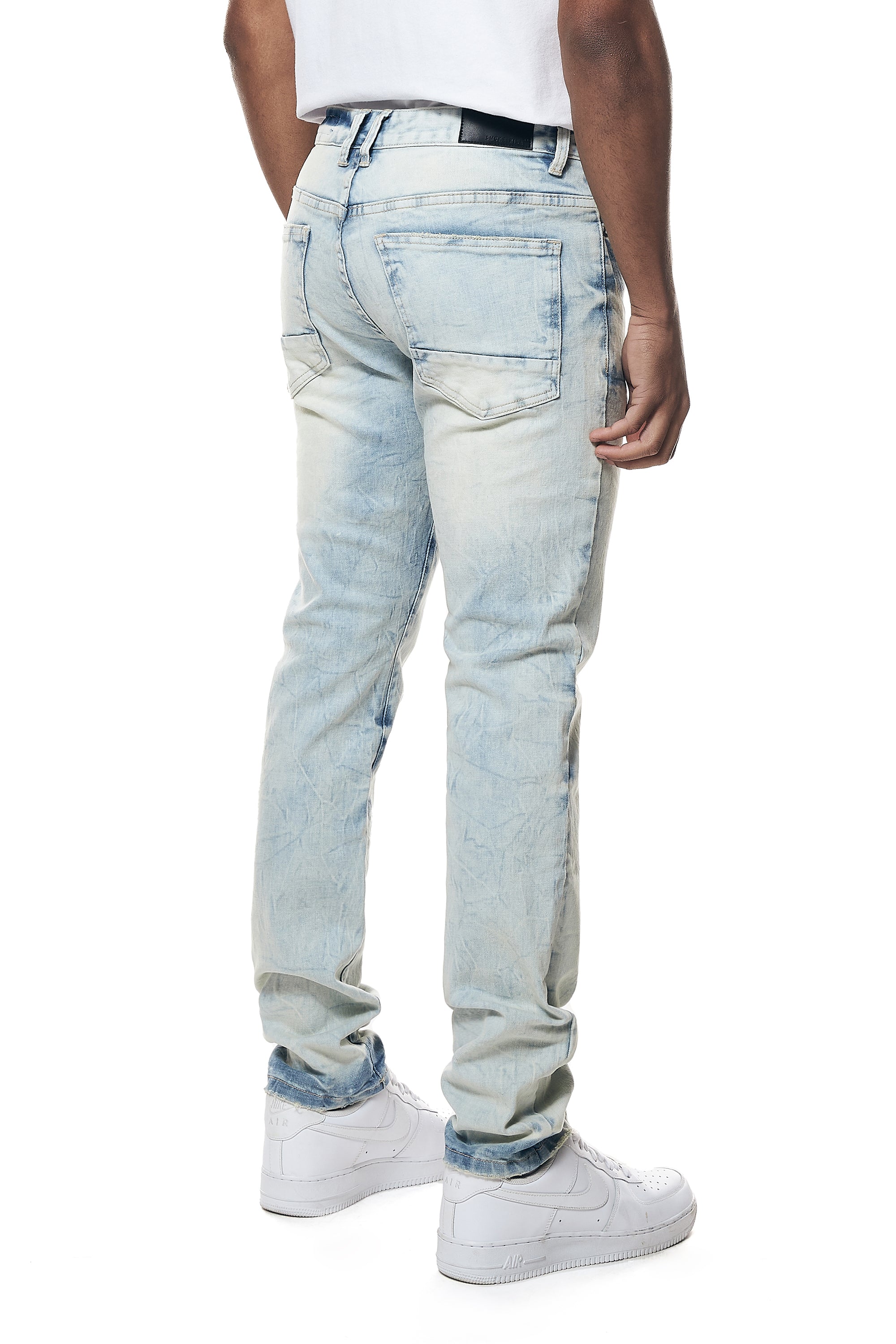 Essential Slim Denim Jeans - Hull Blue