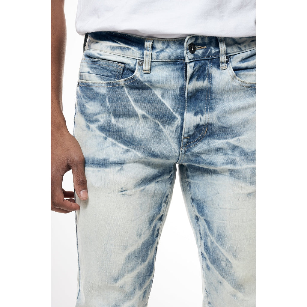 Smoke Rise Essential Slim Denim Jeans - Hull Blue