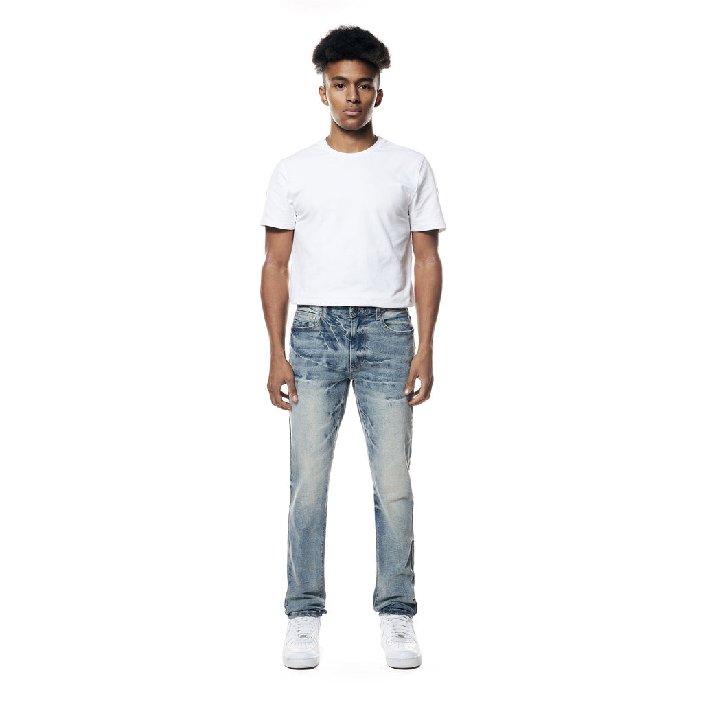 Smoke Rise Essential Slim Denim Jeans - Marsh Blue