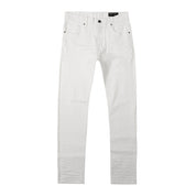 Smoke Rise Essential Slim Denim Jeans - White