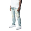 Big & Tall - Distressed Rip & Repair Slim Tapered Denim Jeans
