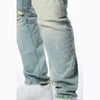 Big & Tall - Distressed Rip & Repair Slim Tapered Denim Jeans