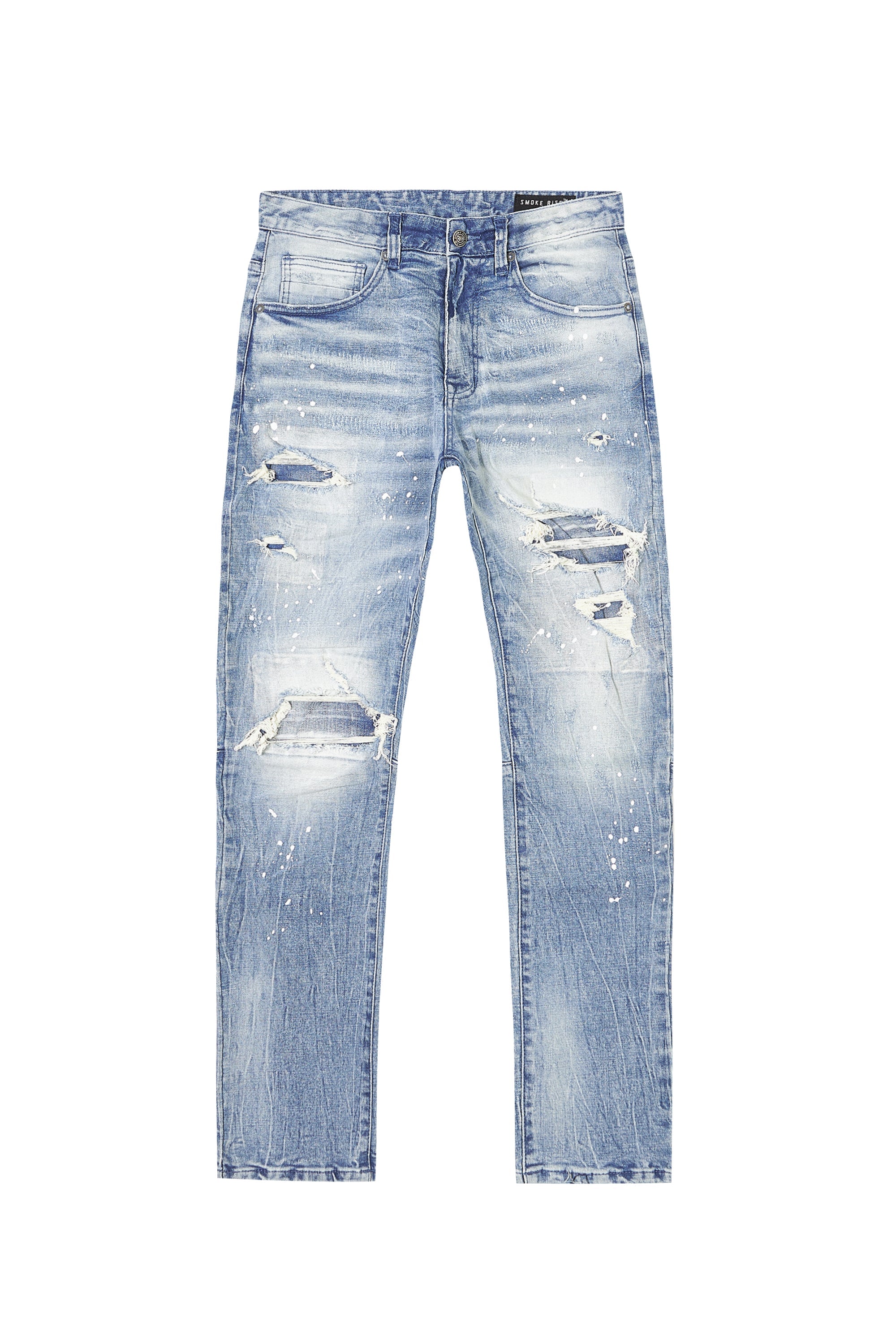Amazon.com: Loyan Ripped Distressed Jeans for Girls Casual High Waist Baggy Denim  Pants Kids Loose Wide Leg Straight Trousers Blue 3-4 Years: Clothing, Shoes  & Jewelry