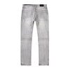 Distressed Rip & Repair Slim Tapered Denim Jeans