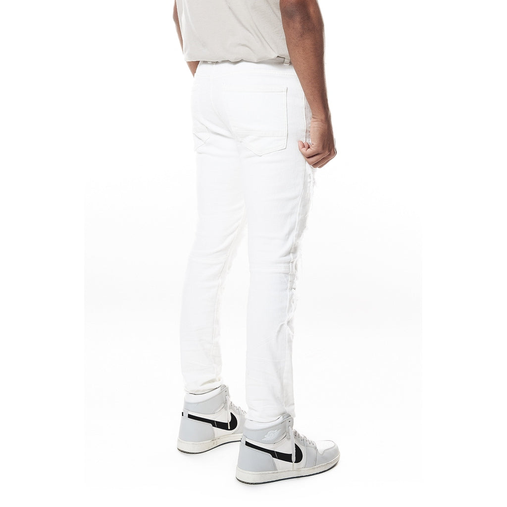 お買得な商品 VAMHRT Damaged Washable White Jeans ジーンズ | www