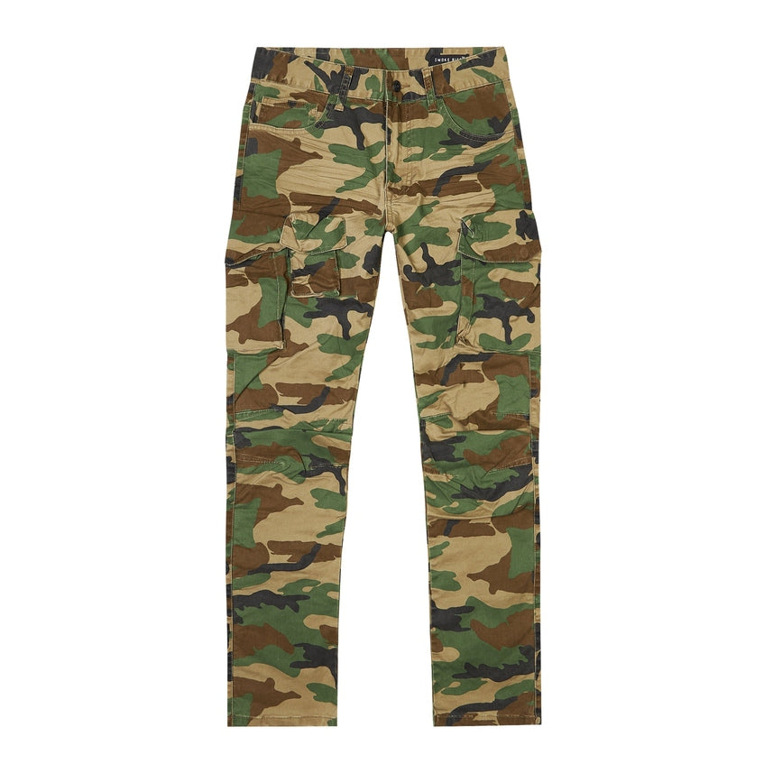 Smoke Rise Big and Tall Big and Tall - Utility Twill Pants - Wood Camo