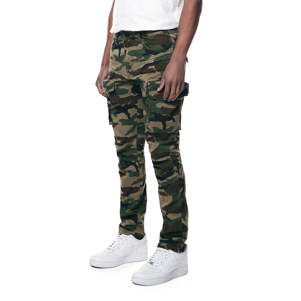 Smoke Rise Utility Twill Pants - Wood Camo