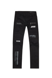 Utility Printed Twill Cargo Pants