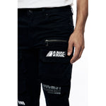 Utility Printed Twill Cargo Pants