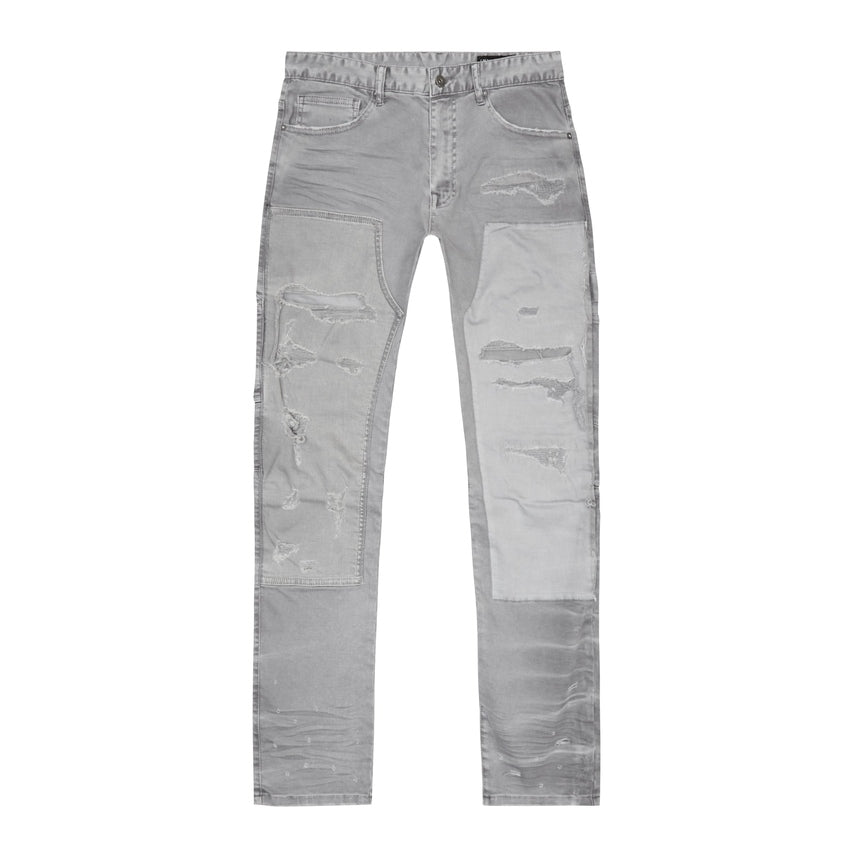 Smoke Rise Mixed Media Double Knee Twill Pants
