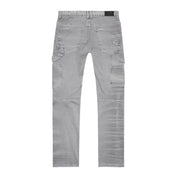 Smoke Rise Mixed Media Double Knee Twill Pants