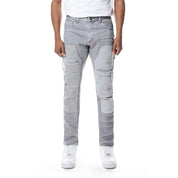 Smoke Rise Mixed Media Double Knee Twill Pants
