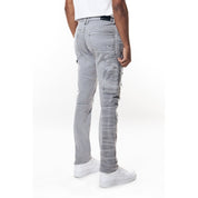Smoke Rise Mixed Media Double Knee Twill Pants