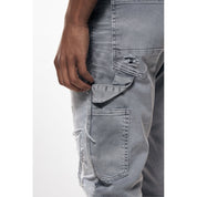 Smoke Rise Mixed Media Double Knee Twill Pants