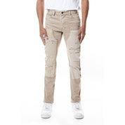 Smoke Rise Mixed Media Double Knee Twill Pants