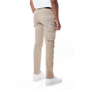 Smoke Rise Mixed Media Double Knee Twill Pants