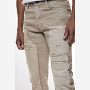 Smoke Rise Mixed Media Double Knee Twill Pants