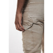 Smoke Rise Mixed Media Double Knee Twill Pants