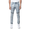 Iridescent Moto Jeans