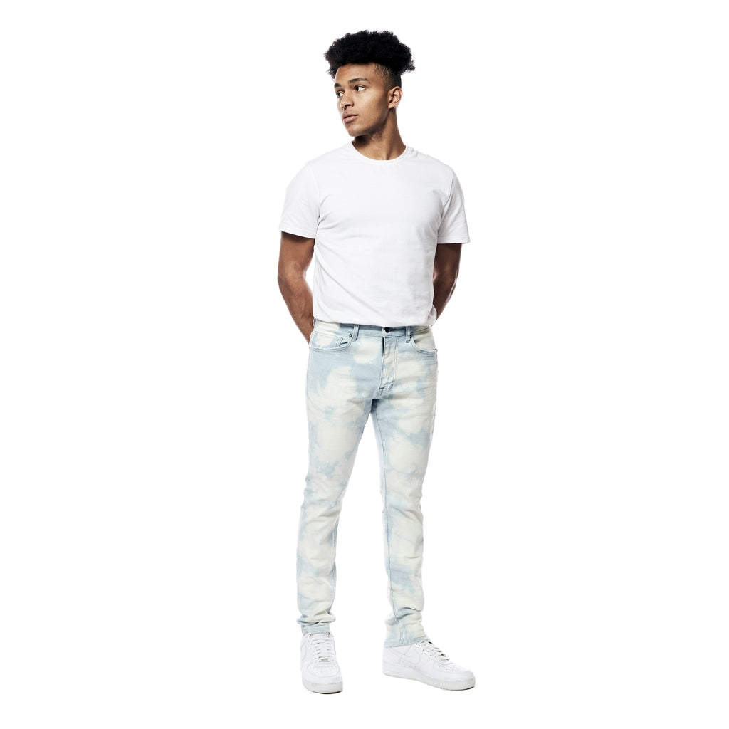 Smoke Rise Essential Premium Washed Jeans - Travis Blue
