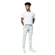 Smoke Rise Essential Premium Washed Jeans - Travis Blue
