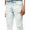 Bleach Washed Rip & Repaired Jeans