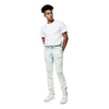 Bleach Washed Rip & Repaired Jeans
