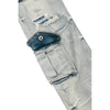 Stacked Utility Denim Jeans