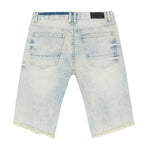 Distressed Rip & Repair Denim Shorts