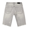 Distressed Rip & Repair Denim Shorts