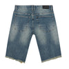 Distressed Rip & Repair Denim Shorts
