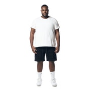 Smoke Rise Big and Tall Big and Tall - Utility Twill Lounge Shorts - Black