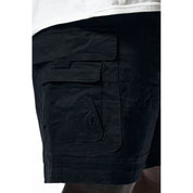 Smoke Rise Big and Tall Big and Tall - Utility Twill Lounge Shorts - Black