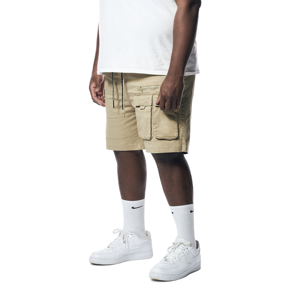 Smoke Rise Big and Tall Big and Tall - Utility Twill Lounge Shorts