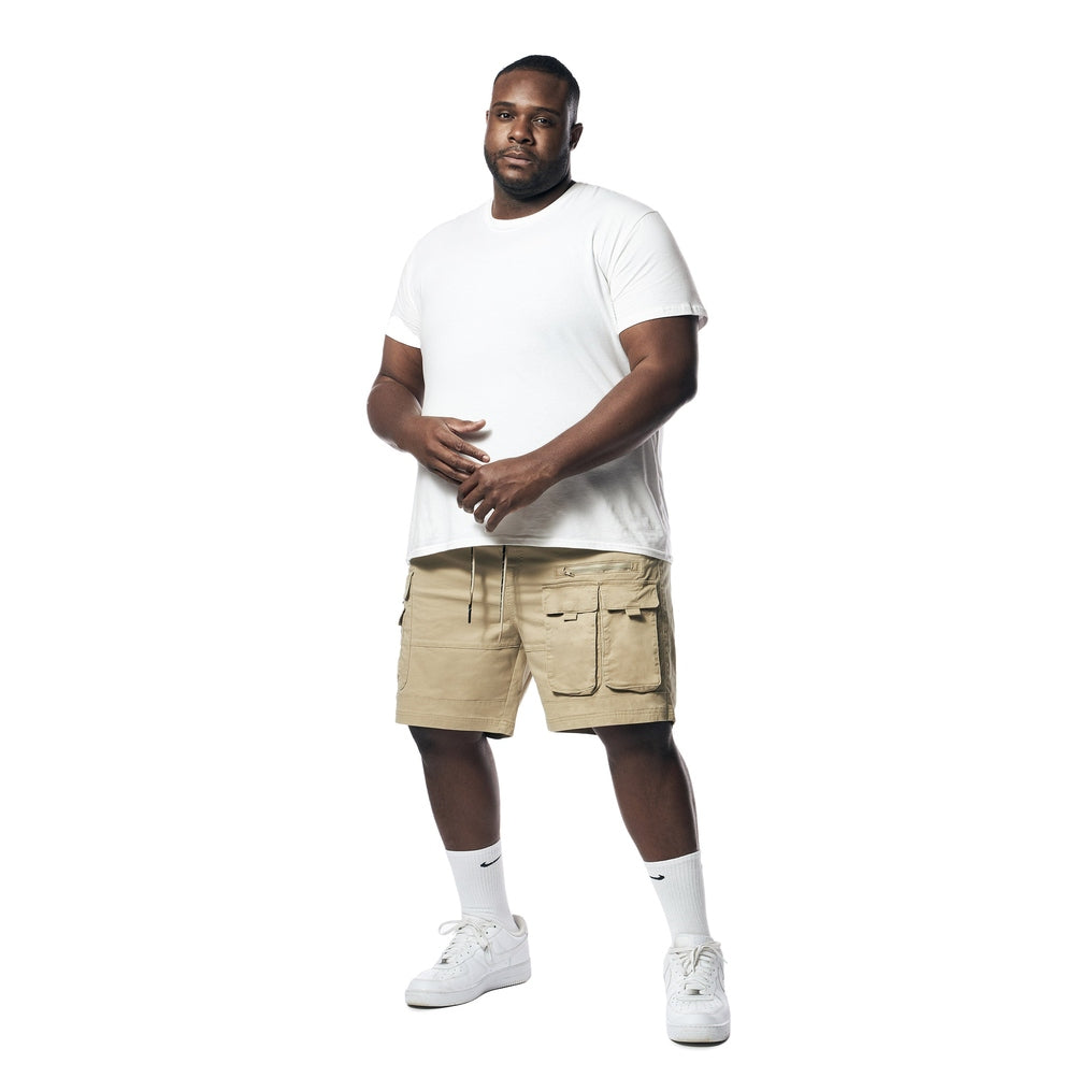 Smoke Rise Big and Tall Big and Tall - Utility Twill Lounge Shorts