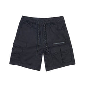 Smoke Rise Utility Twill Lounge Shorts - Black