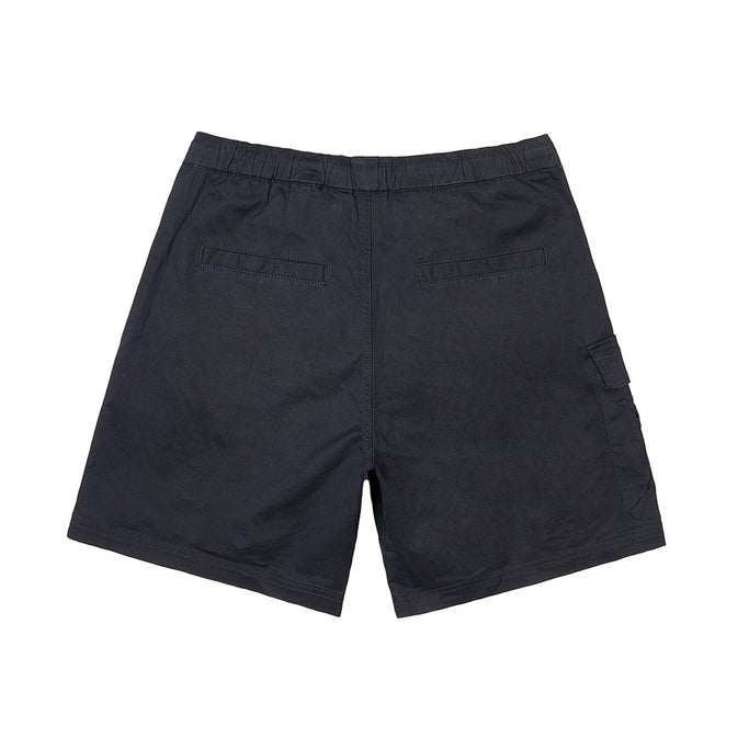 Smoke Rise Utility Twill Lounge Shorts - Black