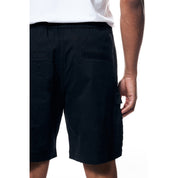 Smoke Rise Utility Twill Lounge Shorts - Black