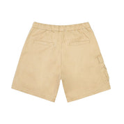 Smoke Rise Utility Twill Lounge Shorts - Khaki