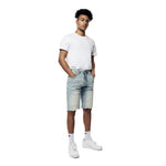 Gun Shot & Grinding Effects Jean Shorts