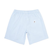 Smoke Rise Printed Twill Workwear Shorts - Seabreeze